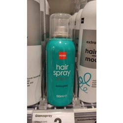Hairspray Shine extra gloss