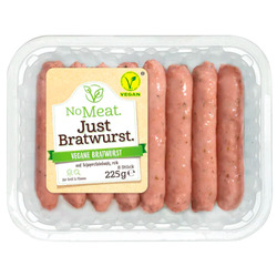 No Meat Just Bratwurst vegane Bratwurst
