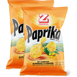Zweifel Chips Paprika 2x90g
