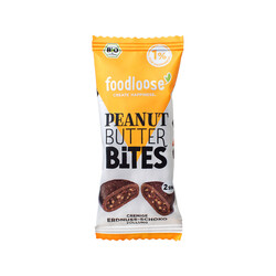 Bio-Peanut Butter Bites Erdnuss-Schoko von foodloose