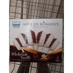 Cristallo Mini Eis Romanze Schokolade Vanille 6 Stück
