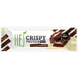 HEJ NaturalProtein-Riegel, Crispy Protein Bar, Crunchy Brownie