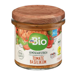dmBio Gemüseaufstrich Tomate Basilikum