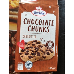 Backfee – Chocolate Chunks, zartbitter