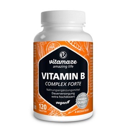 Vitamaze Vitamin B-Complex extra hochdosiert Vegan