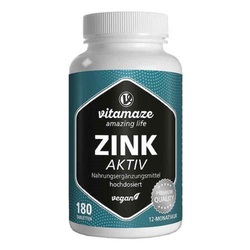 Vitamaze Zink Aktiv 25 mg hochdosiert Vegan