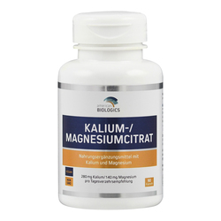 Supplementa American Biologics Kalium-/Magnesiumcitrat Kapseln Vegan