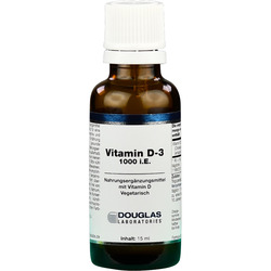 Supplementa Douglas Laboratories Vitamin D3 1.000 I.E. pro Tropfen