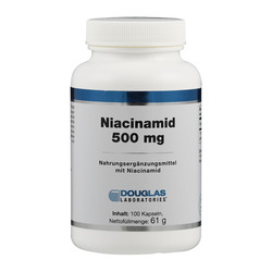 Supplementa Douglas Laboratories Niacinamid B3 500 mg Kapseln