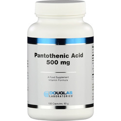 Supplementa Douglas Laboratories Pantothenic Acid B5 500 mg Pantothensäure Kapseln