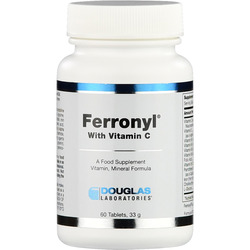 Supplementa Douglas Laboratories Ferronyl mit Vitamin C Tabletten