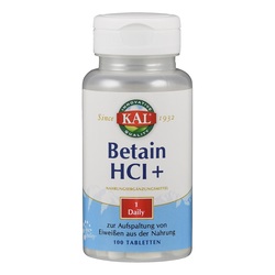 Supplementa KAL Betain HCl+ 250 mg Tabletten