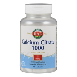 Supplementa KAL Calciumcitrat Tabletten Vegan