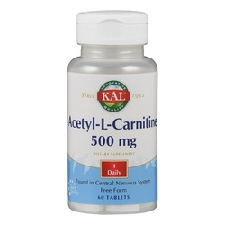 Supplementa KAL Acetyl-L-Carnitin 500 mg Tabletten Vegan