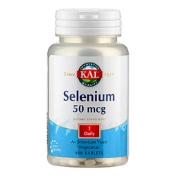 Supplementa KAL Selen 50 µg Tabletten
