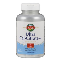 Supplementa KAL Ultra Cal-Citrate Plus Tabletten Vegan