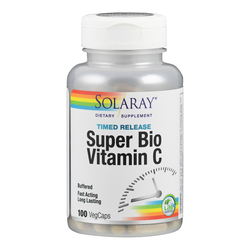 Supplementa Solaray Vitamin C 500 mg Super Bio Kapseln Vegan