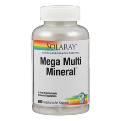 Supplementa Solaray Mega Multi-Mineral Kapseln