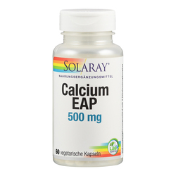 Supplementa Solaray Calcium EAP 500 mg Kapseln Vegan