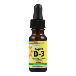 Supplementa Solaray  Vitamin D3 Liquid