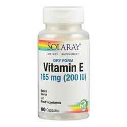Supplementa Solaray Vitamin E 200 ölfrei Kapseln