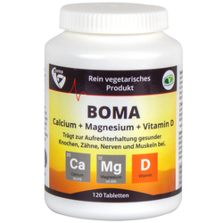 Boma Lecithin Calcium+Magnesium+Vitamin D Tabletten Vegetarisch