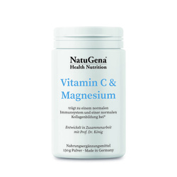 NatuGena Vitamin C & Magnesium Pulver