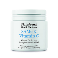 NatuGena SAMe & Vitamin C Vegan Kapseln