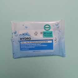 3 in 1 milde Reinigungstücher Hydro