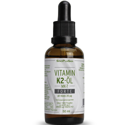 Vitamin K2 Öl 50ml mit 5µg pro Tropfen
