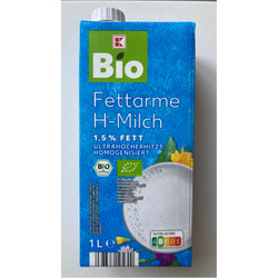 K-Bio Fettarme H-Milch 1,5%