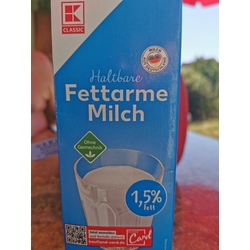 K Classic Haltbare Fettarme Milch