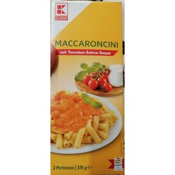 Maccaroni mit Tomaten-Sahne-Sauce