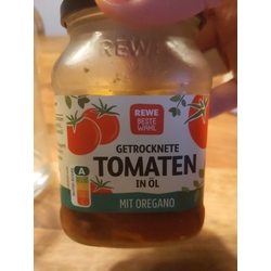 Getrocknete Tomaten in Öl mit Oregano 