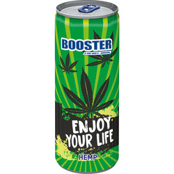Booster - Hemp: Enjoy Your Life, Energy Drink