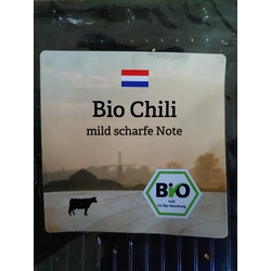 Bio Chili (Käse) mild scharfe Note