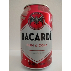 Bacardi - Rum & Cola: Rum Mixed Drink