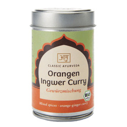 Classic Ayurveda - Bio Orangen Ingwer Curry 50g