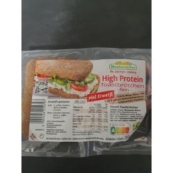 high protein toast