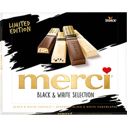 Limited Edition - merci Black & white selection