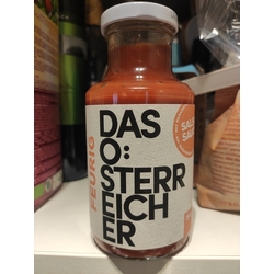 das Österreicher Salsa Sauce feurig Spak