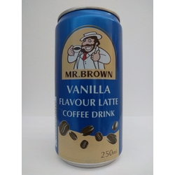 Mr. Brown - Vanilla: Flavour Latte, Coffee Drink