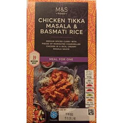 M&S Food Chicken Tikka Masala & Basmati Rice