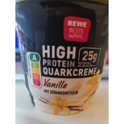 Rewe Beste Wahl High Protein Quarkcreme Vanille