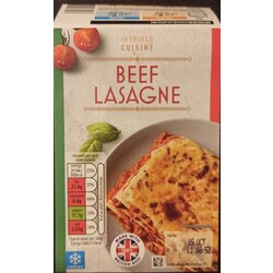 Inspired Cuisine Beef Lasagne