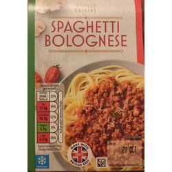 Inspired Cuisine Spaghetti Bolognese