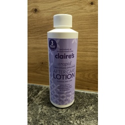 claire's after care lotion