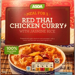 Red Thai Chicken Curry with Jasmine Rice