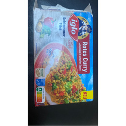 Rotes Curry mit Gemüse in scharfer Soße