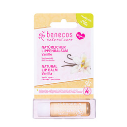 Benecos Natural Lip Balm vanilla (Balsam, Blister)